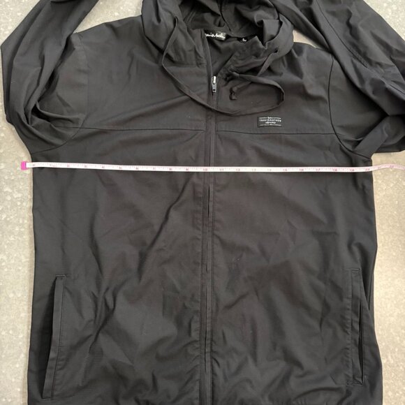 Travis Mathew Black Full-Zip Hoodie Jacket - Size Small - Picture 8 of 9